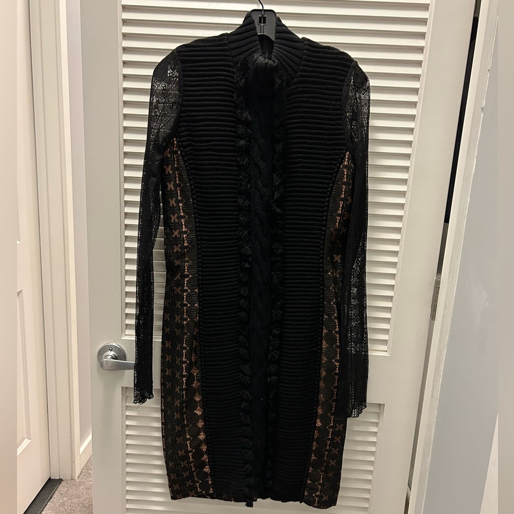 Byron Lars high neck, mini dress